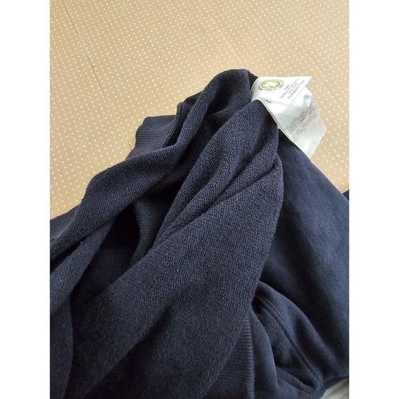 KnowledgeCotton Apparel Black Owl Men’s Crewneck Sweatshirt Large 100% Cotton - Picture 10 of 11